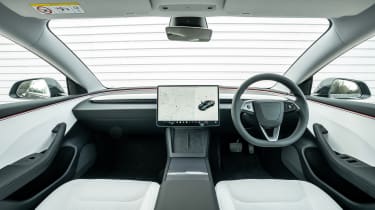 Tesla deals model interior